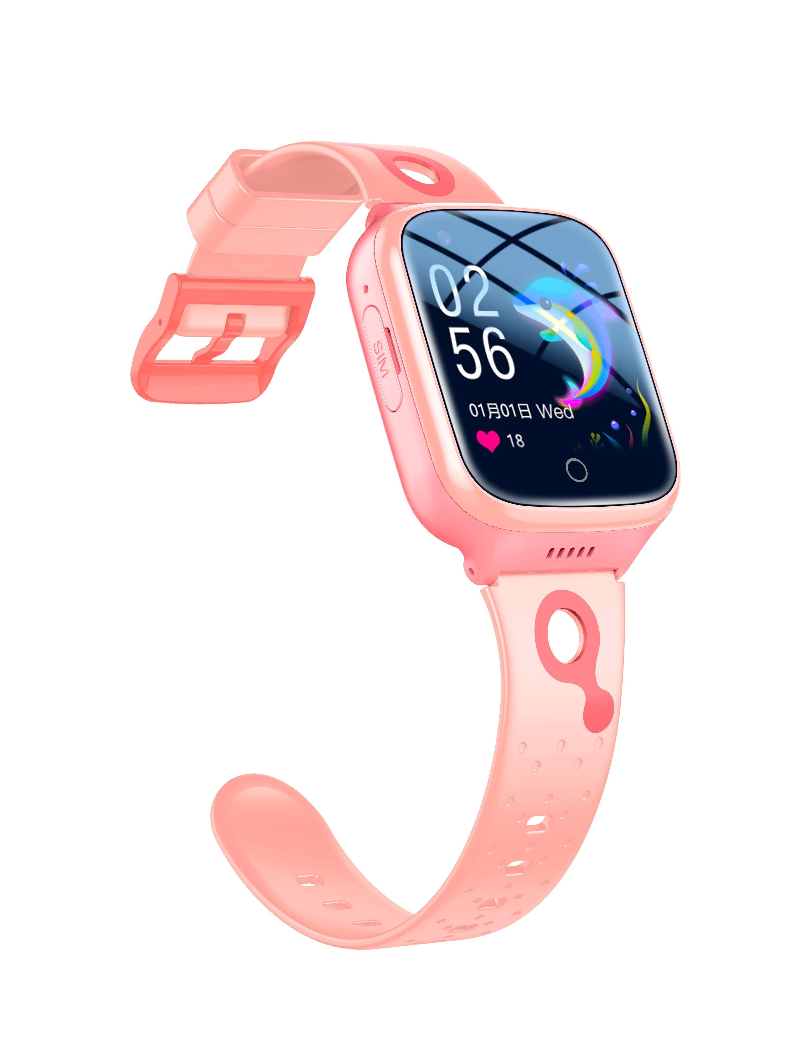 4G GPS Kinder Smartwatch mit HD-Display, IP67 Wasserdicht, 2-Wege-Anrufen – Smartwatch für Kinder und Fitness Tracker 8