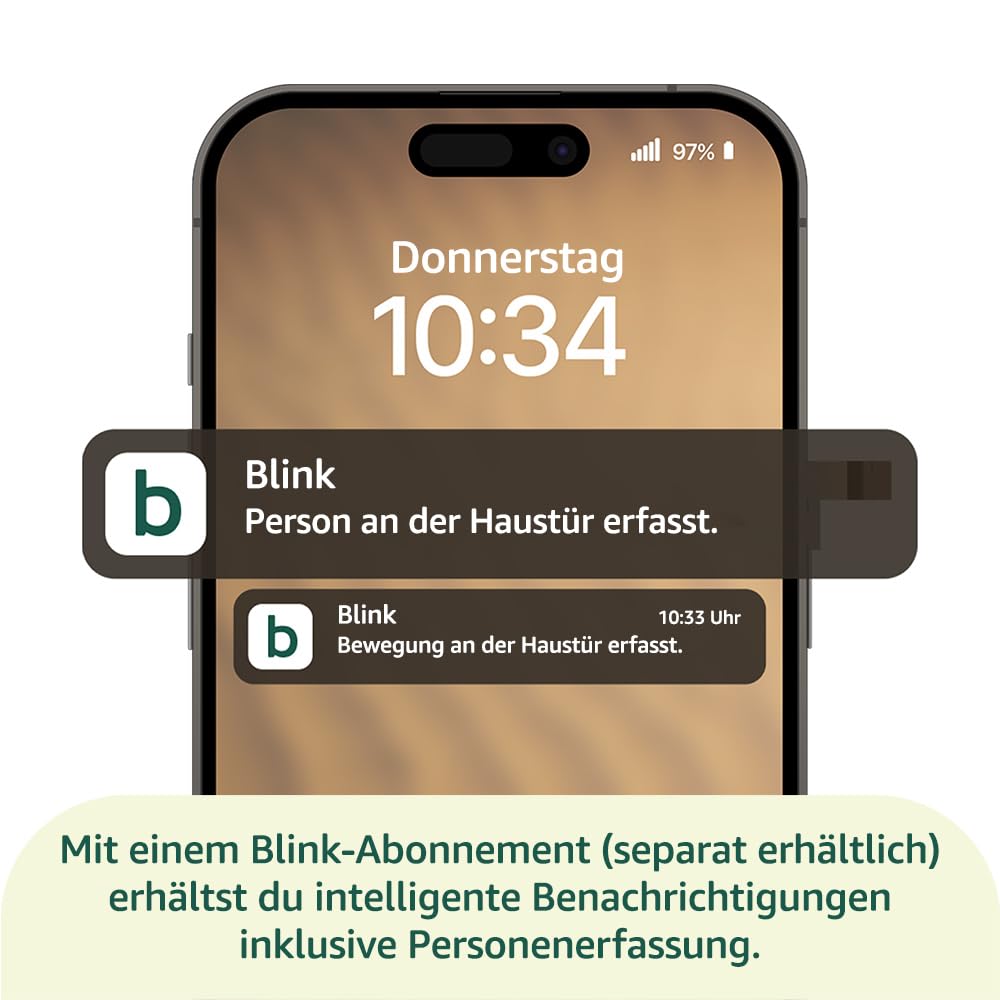 BlinkGuard | Türklingelständer Anti-Diebstahl Weiß