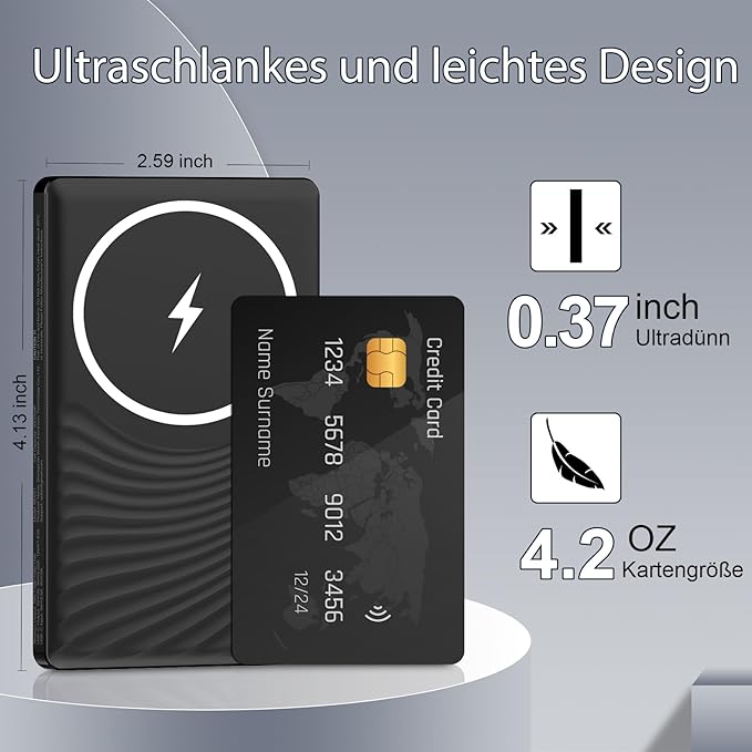 Ivrok | Powerbank 50.000 mAh Kabellos