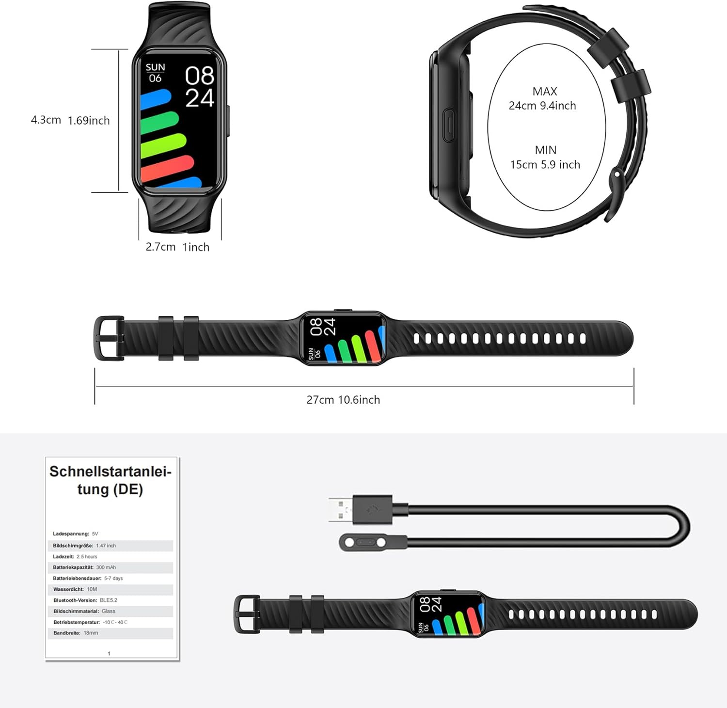 Stella | Damen Smartwatch –  Fur Android & Apple