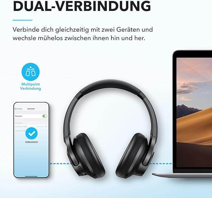 Q20 | Bluetooth Over-Ear Kopfhörer