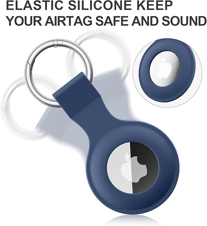 TagGuard | Silikon Hund Schutzhülle für Apple AirTag