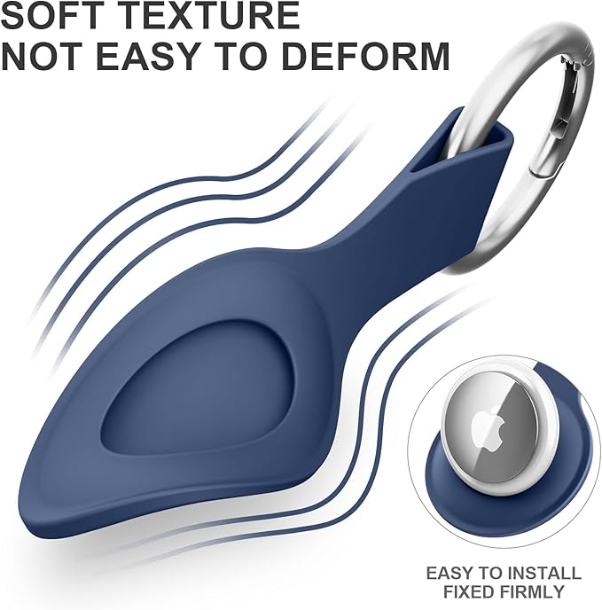 TagGuard | Silikon Hund Schutzhülle für Apple AirTag