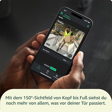BlinkGuard | Türklingelständer Anti-Diebstahl Weiß