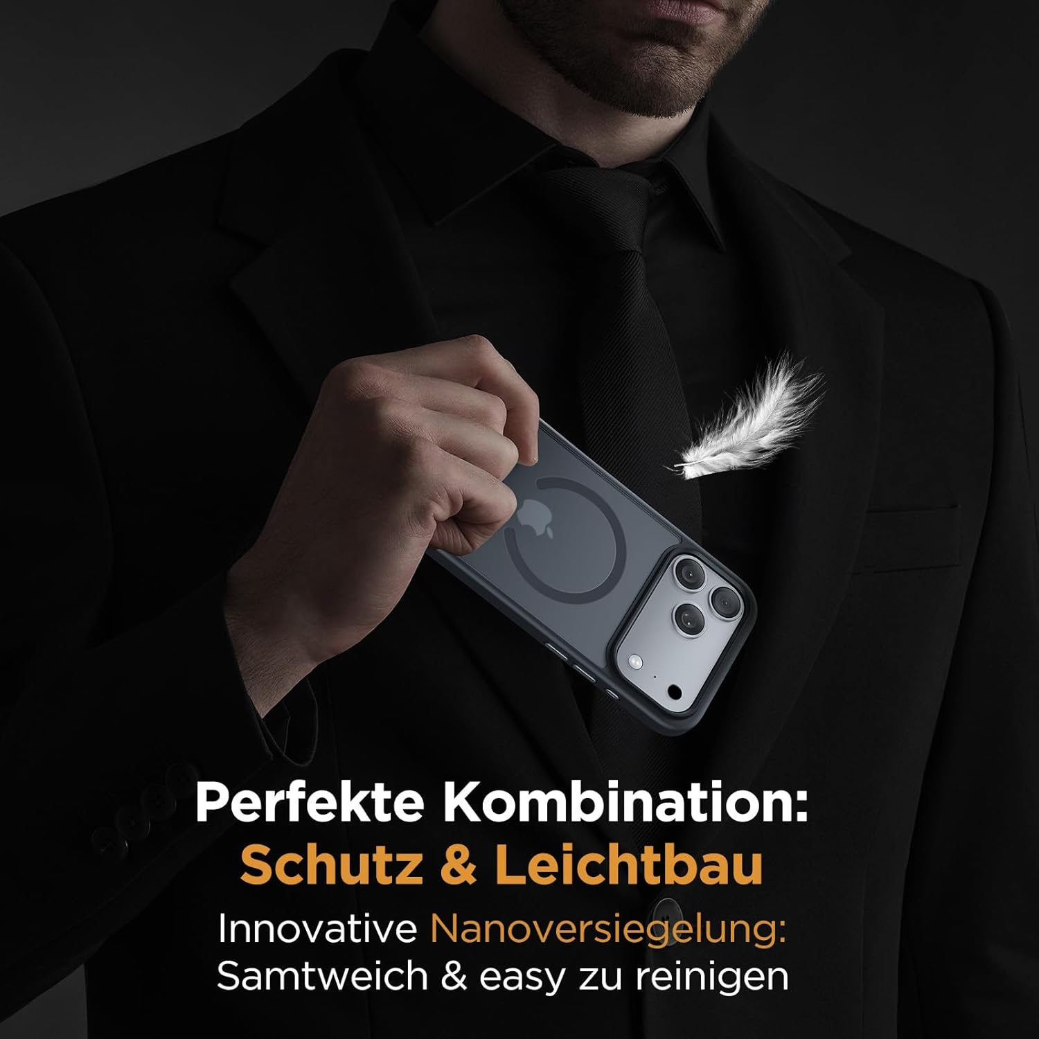 ClearGuard | Stoßfeste Handyhülle für iPhone Magsafe Laden