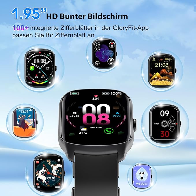 Tempo | Fitness Smartwatch für Herren & Damen