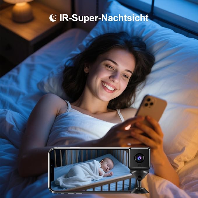 SecureCam | Außenkamera 1080P mit Bewegungsmelder