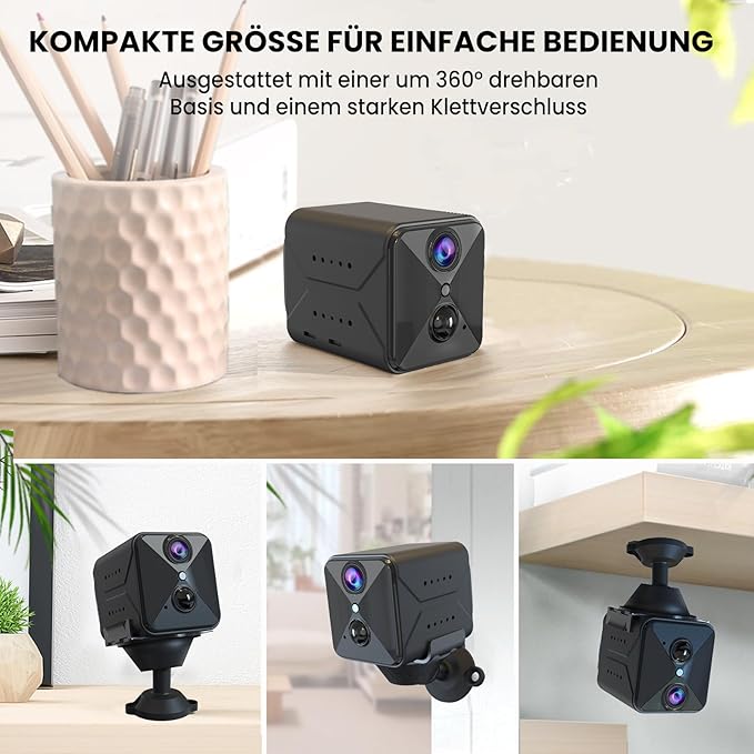 SecureCam | Außenkamera 1080P mit Bewegungsmelder