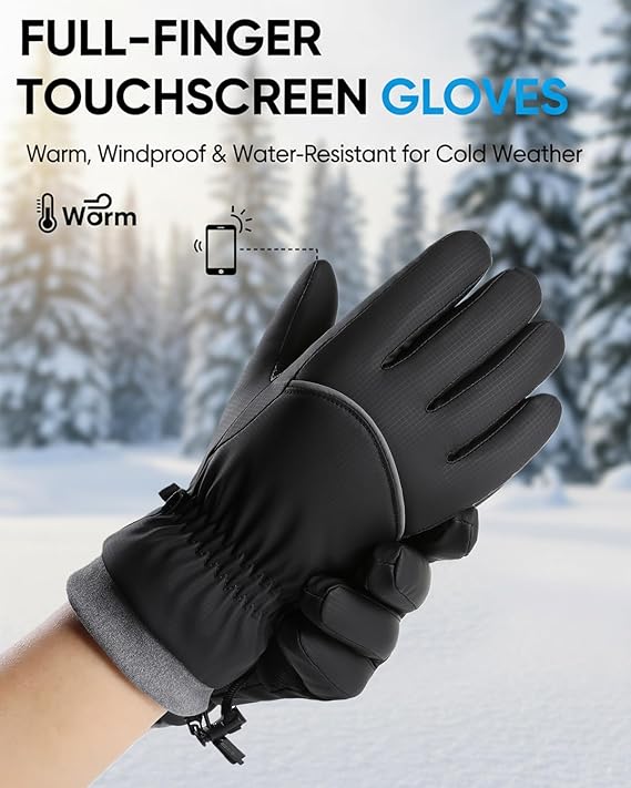 FrostPro | Winterhandschuhe Herren mit Touchscreen