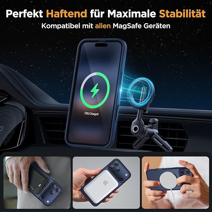 ClearGuard | Stoßfeste Handyhülle für iPhone Magsafe Laden