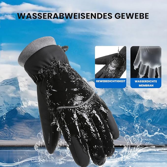 FrostPro | Winterhandschuhe Herren mit Touchscreen