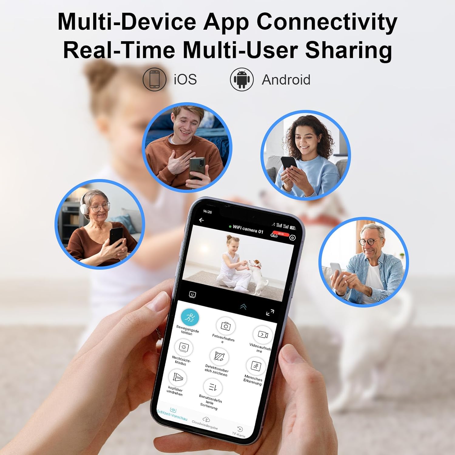 InvisiCam | Mini Überwachungskamera Kabellos Schwarz