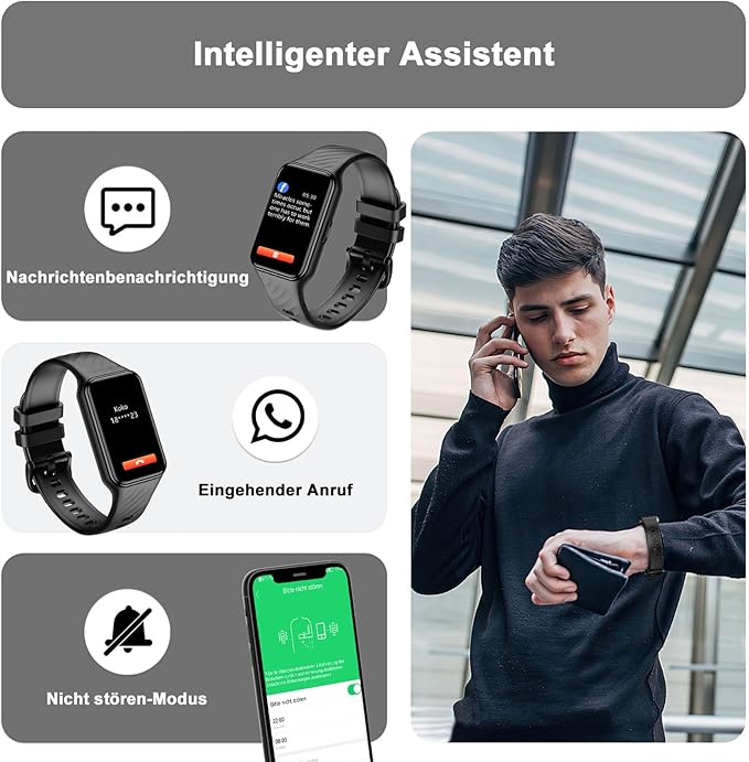 Pulse | Smartwatch Herren  –  Fur Android & Apple