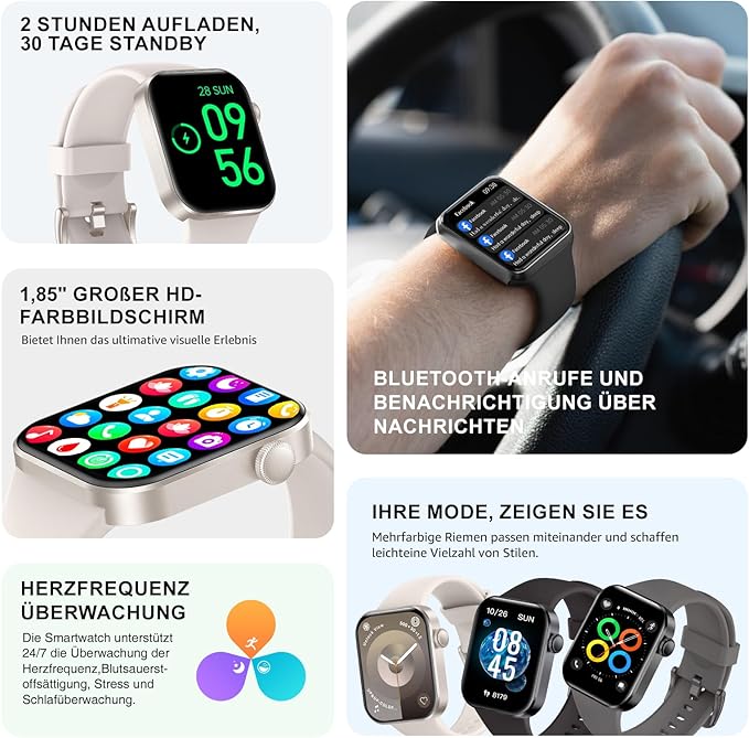 Pulse | Smartwatch für Herren & Damen