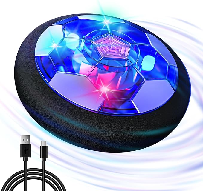 FunPlay | Schwebender Fußball mit LED-Licht und Musik