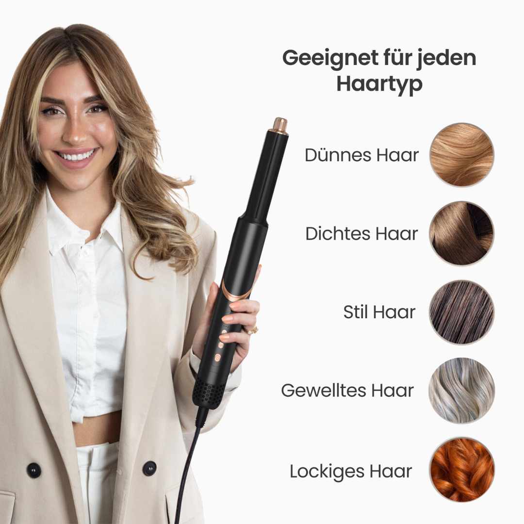 8-in-1 Haarstyler mit Ionen-Technologie für Volumen, Locken und glattes Haar – Innovatives Styling-Tool für alle Haartypen 5