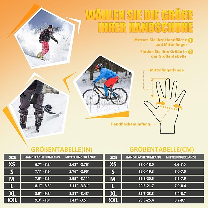 FrostPro | Wasserdichte Skihandschuhe Unisex
