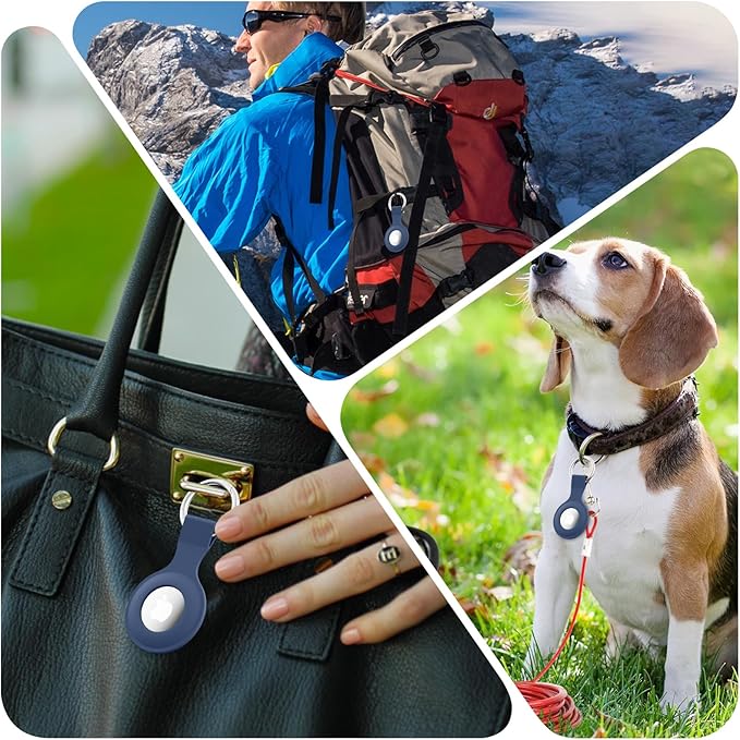 TagGuard | Silikon Hund Schutzhülle für Apple AirTag