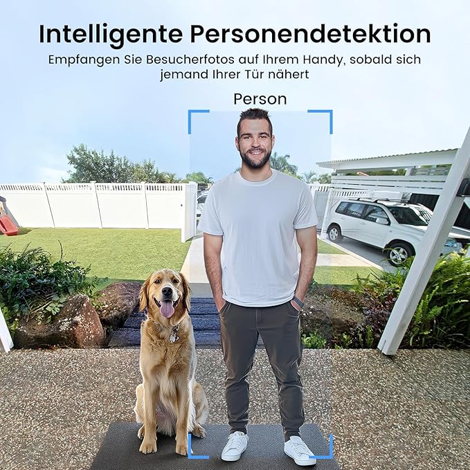 OASU | Kabellose Video-Türklingel 2K HD