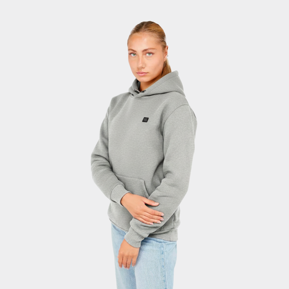 Beheizbarer Hoodie Unisex mit 5 Heizzonen, 3 Temperaturstufen und 16 Stunden Akkulaufzeit – ThermoHoodie™ 3