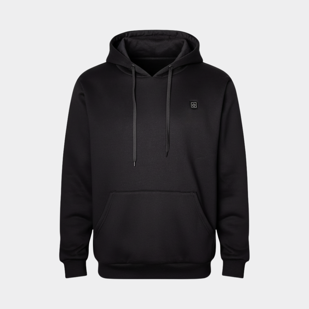 Beheizbarer Hoodie Unisex mit 5 Heizzonen, 3 Temperaturstufen und 16 Stunden Akkulaufzeit – ThermoHoodie™ 5
