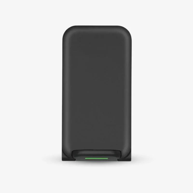 Drahtlose Ladestation für Qi-fähige Geräte – Modernes Design, Kompakt und Schnelles Laden bis 10W, Schwarz 3