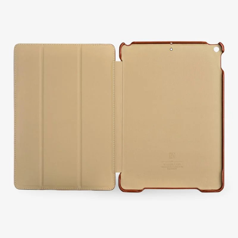 Echtleder Hülle für iPad Pro 11 und 12 – Schlanker Schutz, Präzise Passform, Schwarz 4