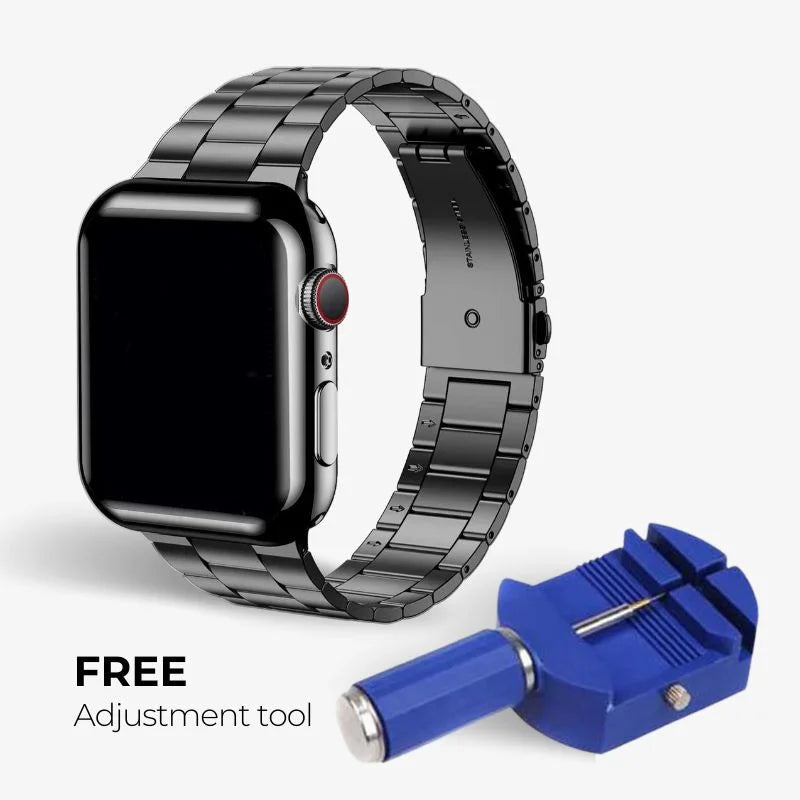 Edelstahl-Uhrenarmband für Apple Watch mit Gehäuse 1