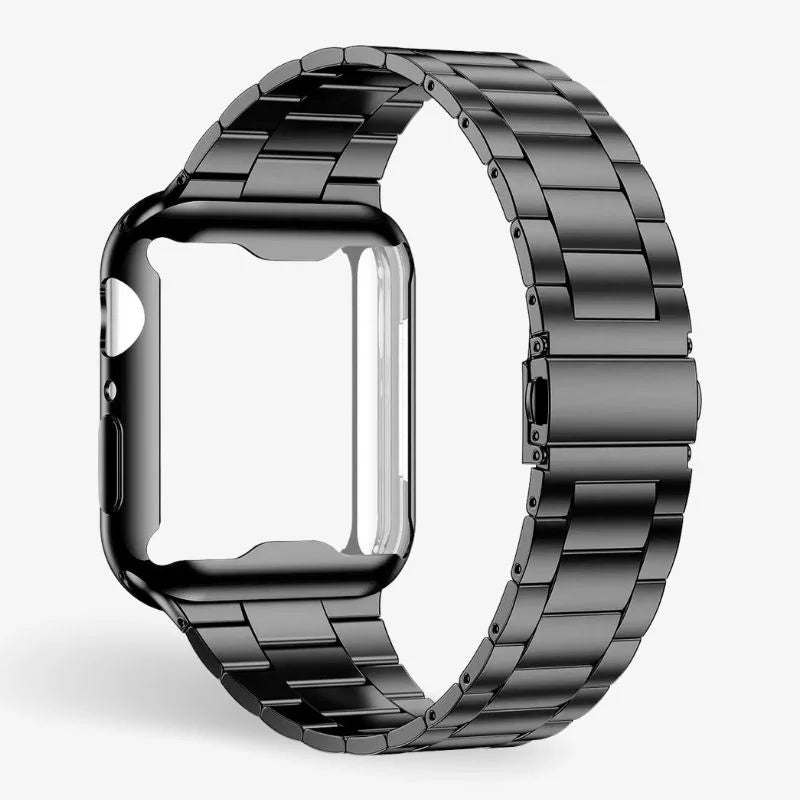 Edelstahl-Uhrenarmband für Apple Watch mit Gehäuse 3