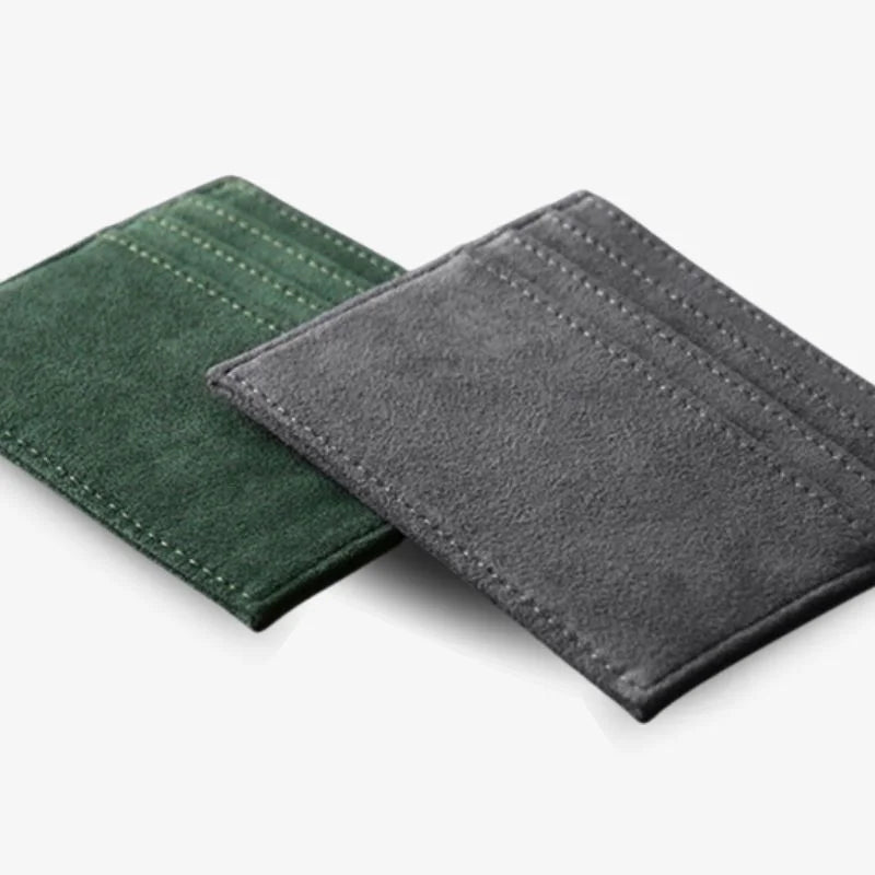 Elegantes Kartenetui aus Kunstleder für bis zu 10 Karten – Schwarz, Kompakt und Leicht für den Alltag 5