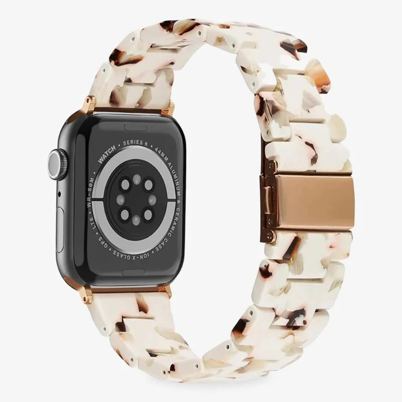 Elegantes Uhrenarmband aus Kunstharz für Apple Watch, Wasserbeständig 2
