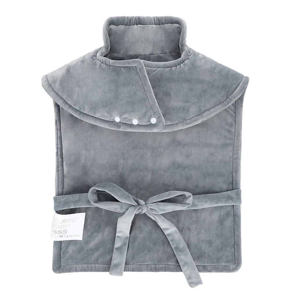 Elektrisches Heizkissen für Rücken, Nacken und Schultern – 10 Temperaturstufen, Superweiches Material, Timer-Funktion, 60 x 90 cm 5