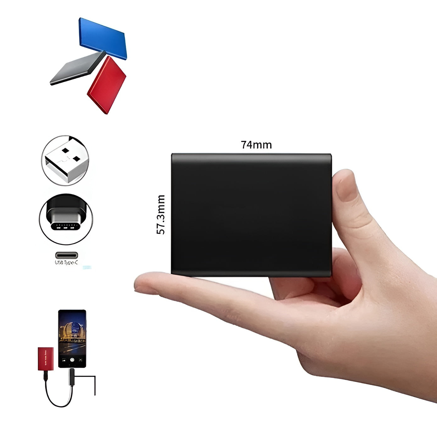 Externe SSD 2TB – Schneller, zuverlässiger Speicher für PC & Laptop