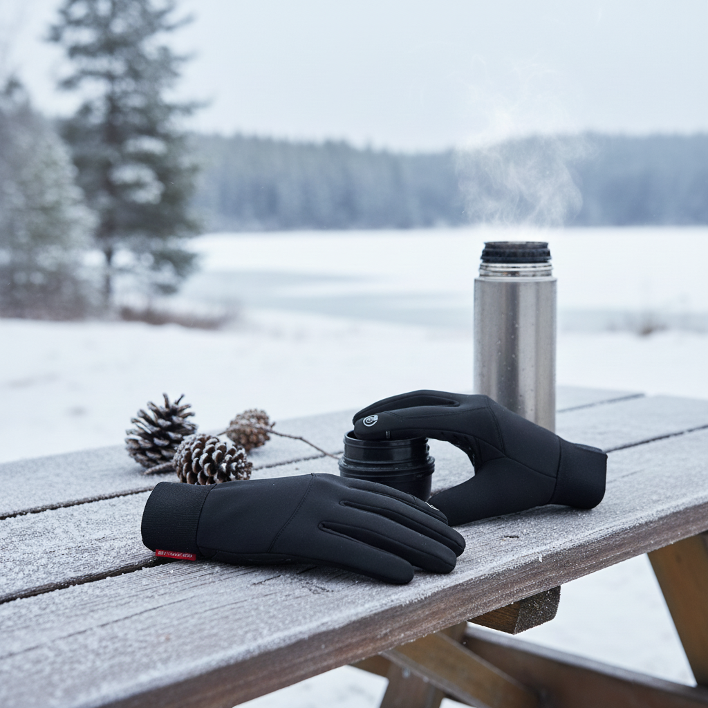 Fahrradhandschuhe Winter Herren - Wasserdicht & Thermo-Isoliert 2