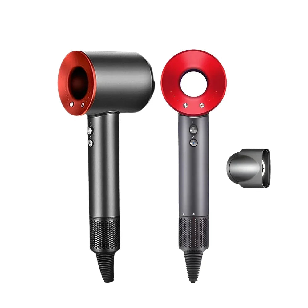 Haartrockner mit Ionen-Technologie und 5 Styling-Aufsätzen – Professioneller Föhn für Zuhause, Schnelles Trocknen, Gesunde Haare 2