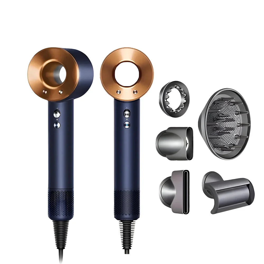 Haartrockner mit Ionen-Technologie und 5 Styling-Aufsätzen – Professioneller Föhn für Zuhause, Schnelles Trocknen, Gesunde Haare 9