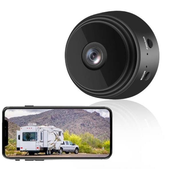 Kabellose Rückfahrkamera 1080P HD mit Nachtsicht und 32GB SD-Karte – Rückfahrkamera für Wohnmobile und Autos 0