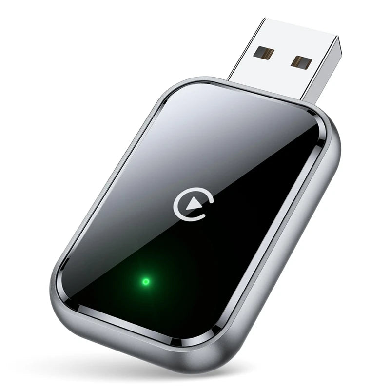 Kabelloser Carplay-Adapter für iPhone – USB & USB-C Kompatibel 0
