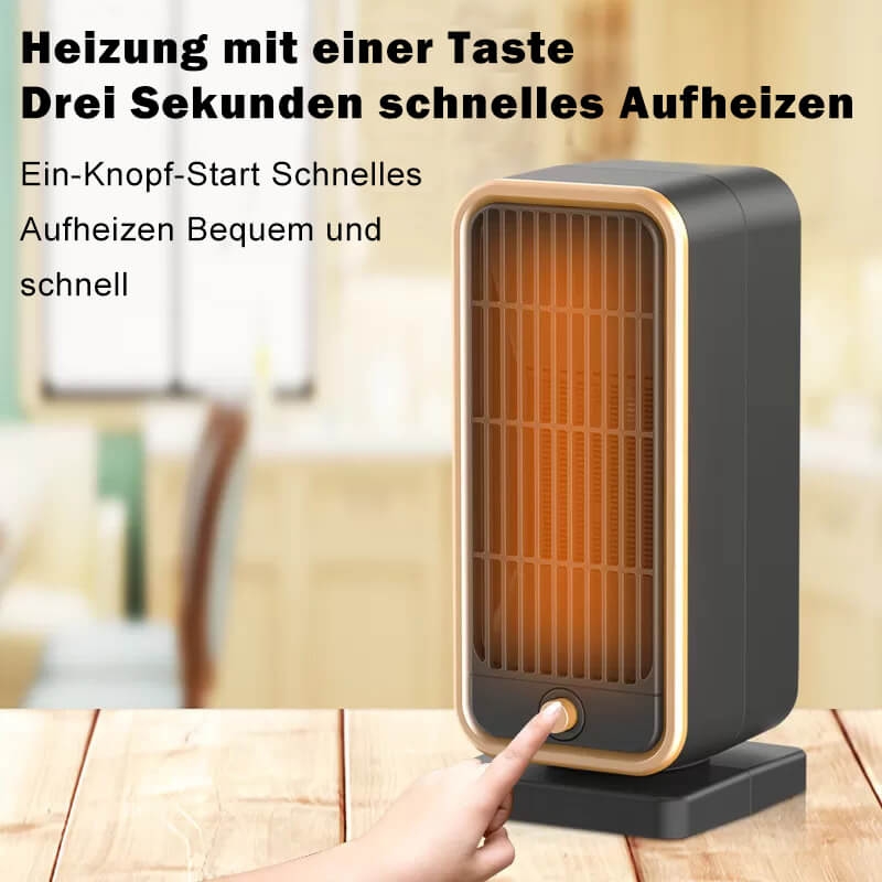 Keramik Heizlüfter 500W mit Thermostat – Energiesparend, Schnelles Heizen für Innenräume, Leise und Sicher 5