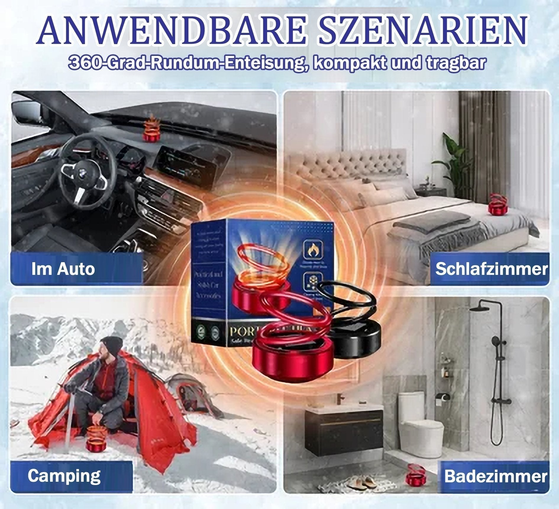 KinetiWarm - Tragbares Heizgerät für Kostenlose Wärme Ohne Strom 5