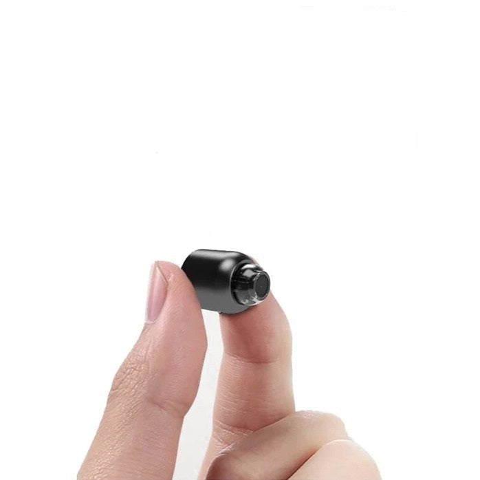 Kompakte WLAN-Überwachungskamera Innen mit Nachtsicht und 1080P Full HD – Live-Übertragung auf Handy 0