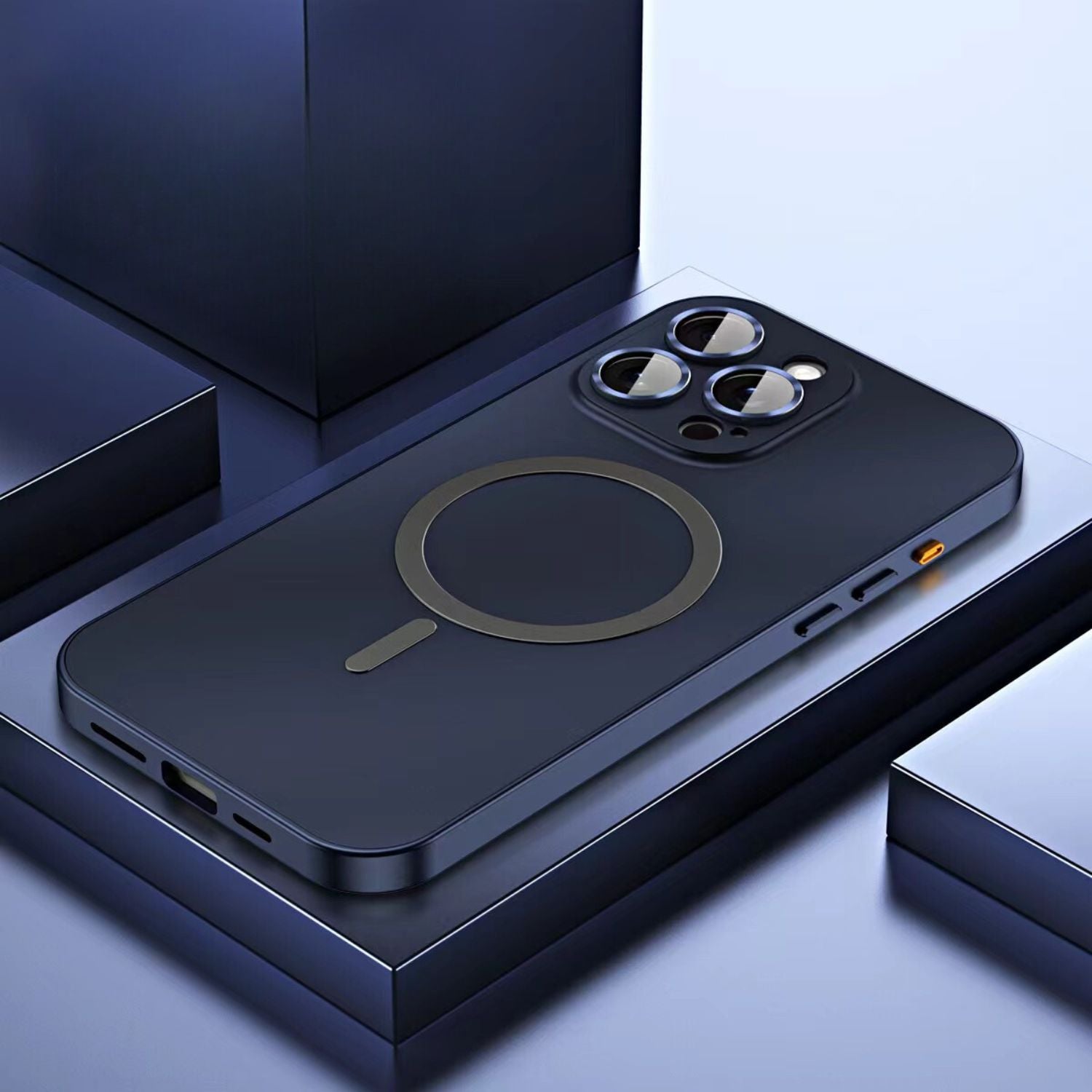 Magnetische Metallgehäuse für iPhone 14 Pro Max, Schlankes Design mit MagSafe-Technologie, Optimaler Schutz vor Stößen und Kratzern 12