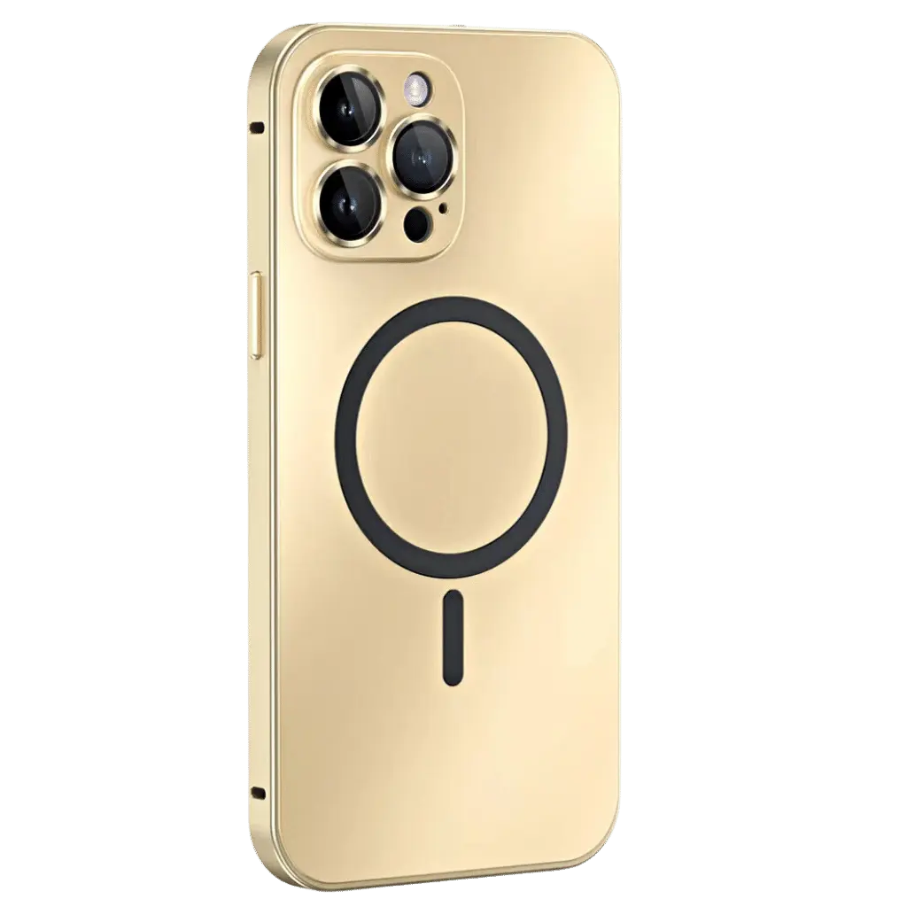 Magnetische Metallgehäuse für iPhone 14 Pro Max, Schlankes Design mit MagSafe-Technologie, Optimaler Schutz vor Stößen und Kratzern 9