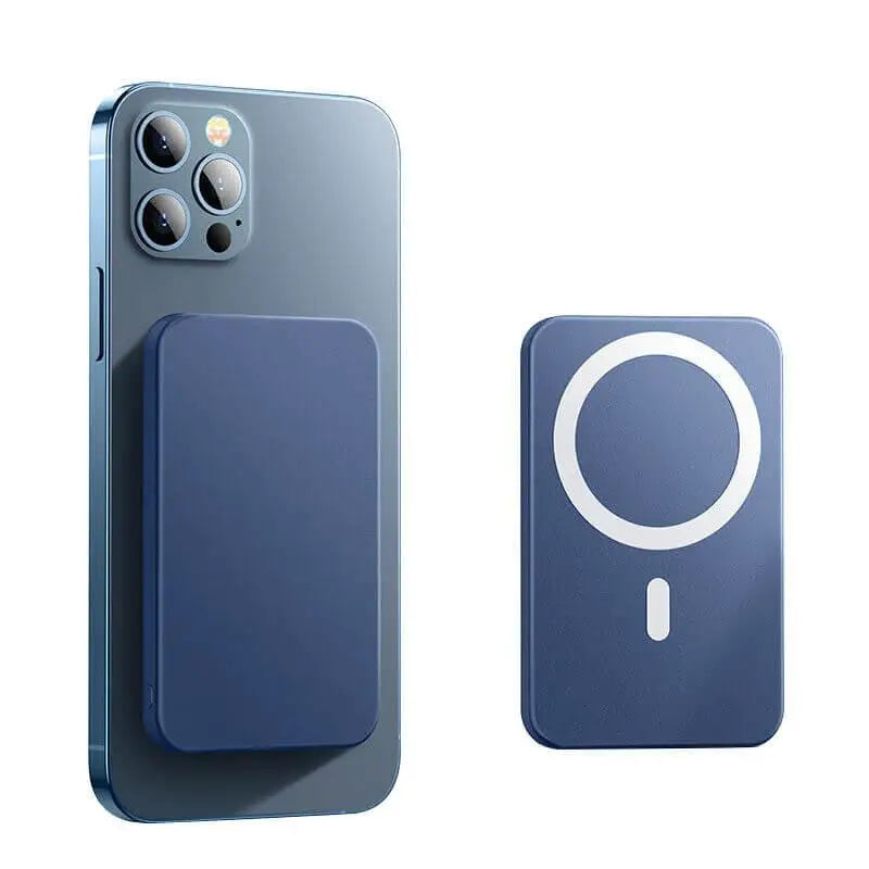 Magnetische Powerbank für iPhone mit 10000 mAh – Tragbare Magsafe Powerbank für Unterwegs, Leicht und Kompakt 4