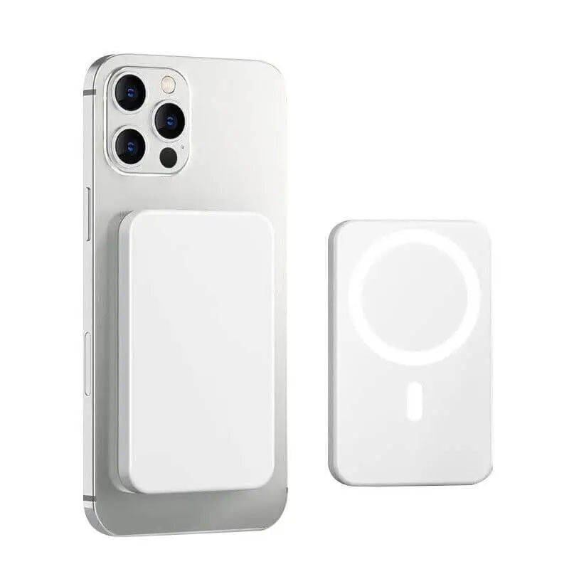 Magnetische Powerbank für iPhone mit 10000 mAh – Tragbare Magsafe Powerbank für Unterwegs, Leicht und Kompakt 8