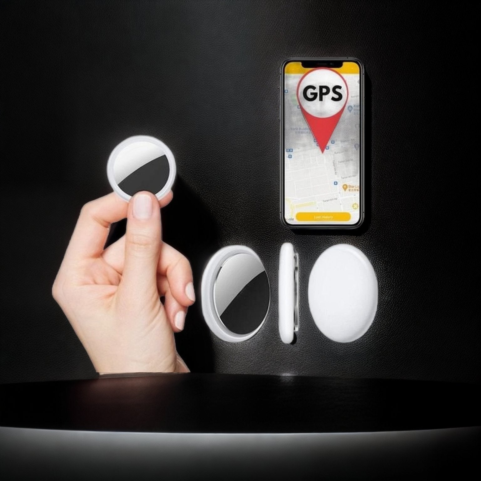 Mini GPS Tracker – Kompakter Bluetooth Tracker für Schlüssel, Geldbörsen und Autos mit Echtzeit-Tracking und App-Kompatibilität 1
