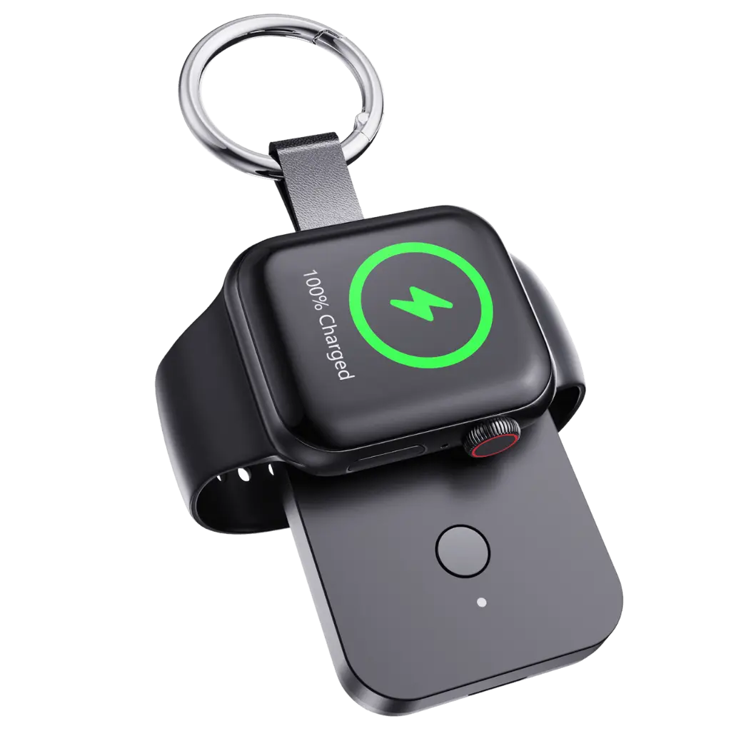 Powerbank für Apple Watch – Tragbare 1000 mAh Ladegerät mit Schlüsselbund-Design für Unterwegs 9