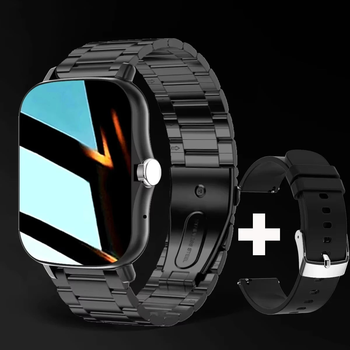 Smartwatch mit Voll-Touchscreen und Herzfrequenzmonitor – Bluetooth-fähig, Wasserdicht, Sportmodi, Fitness Tracker 12