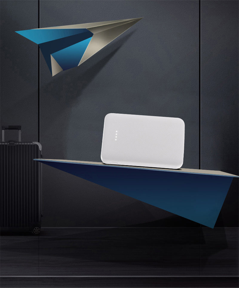 Tragbare Powerbank 20000 mAh – Kompakte Mini Power Bank für iPhone und Tablets, Dual-USB-Ladegerät 7