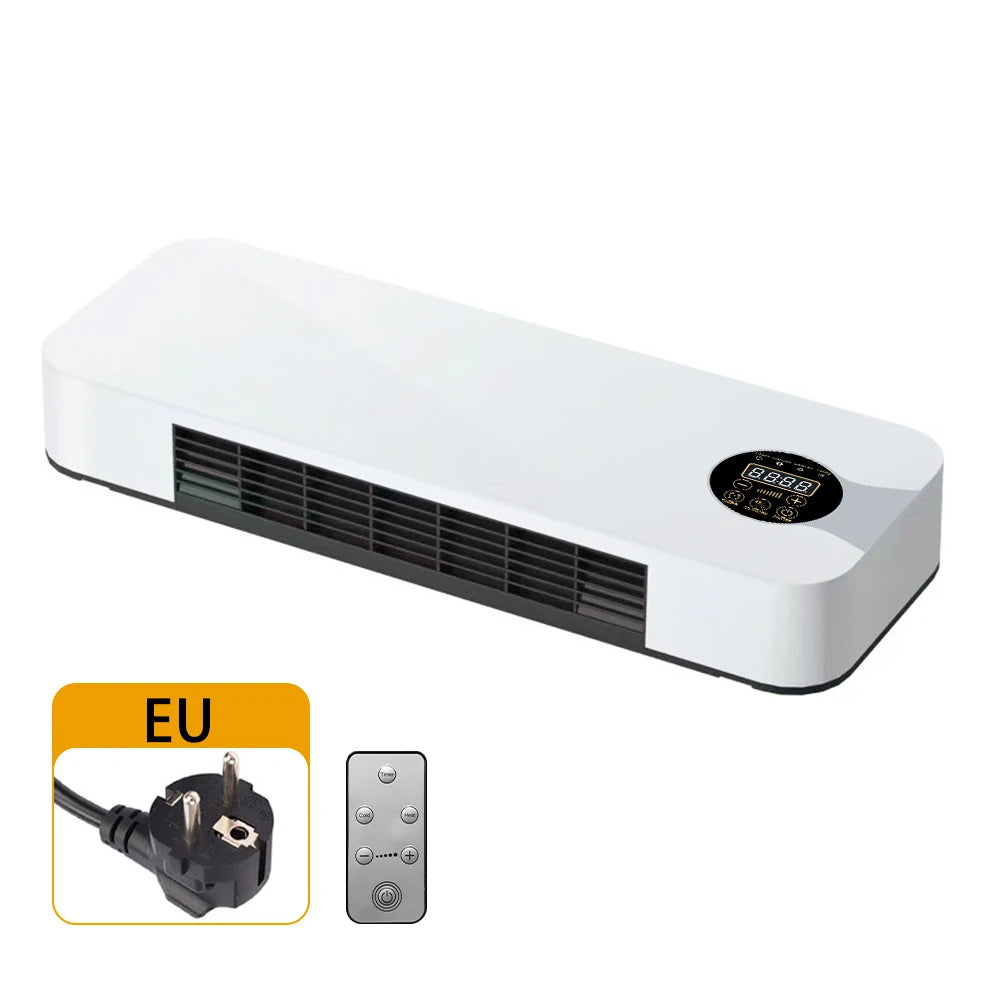 Tragbarer Elektrischer Wandheizer mit Fernbedienung – Verstellbare Wandheizung für Badezimmer und Schlafzimmer, 1500 W, 11-20 m² 6